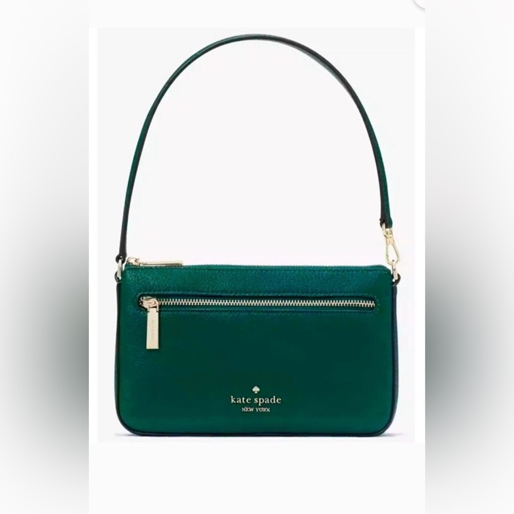 kate spade Black Pebbled Leather Crossbody purse